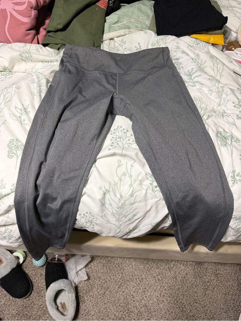 Womens’ Gray Active Leggings - Comfortable Everyday Bottoms